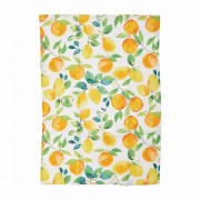 Linen Tea Towel - Amalfi Citrus